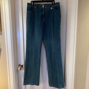 St John Sport never worn straight blue jeans